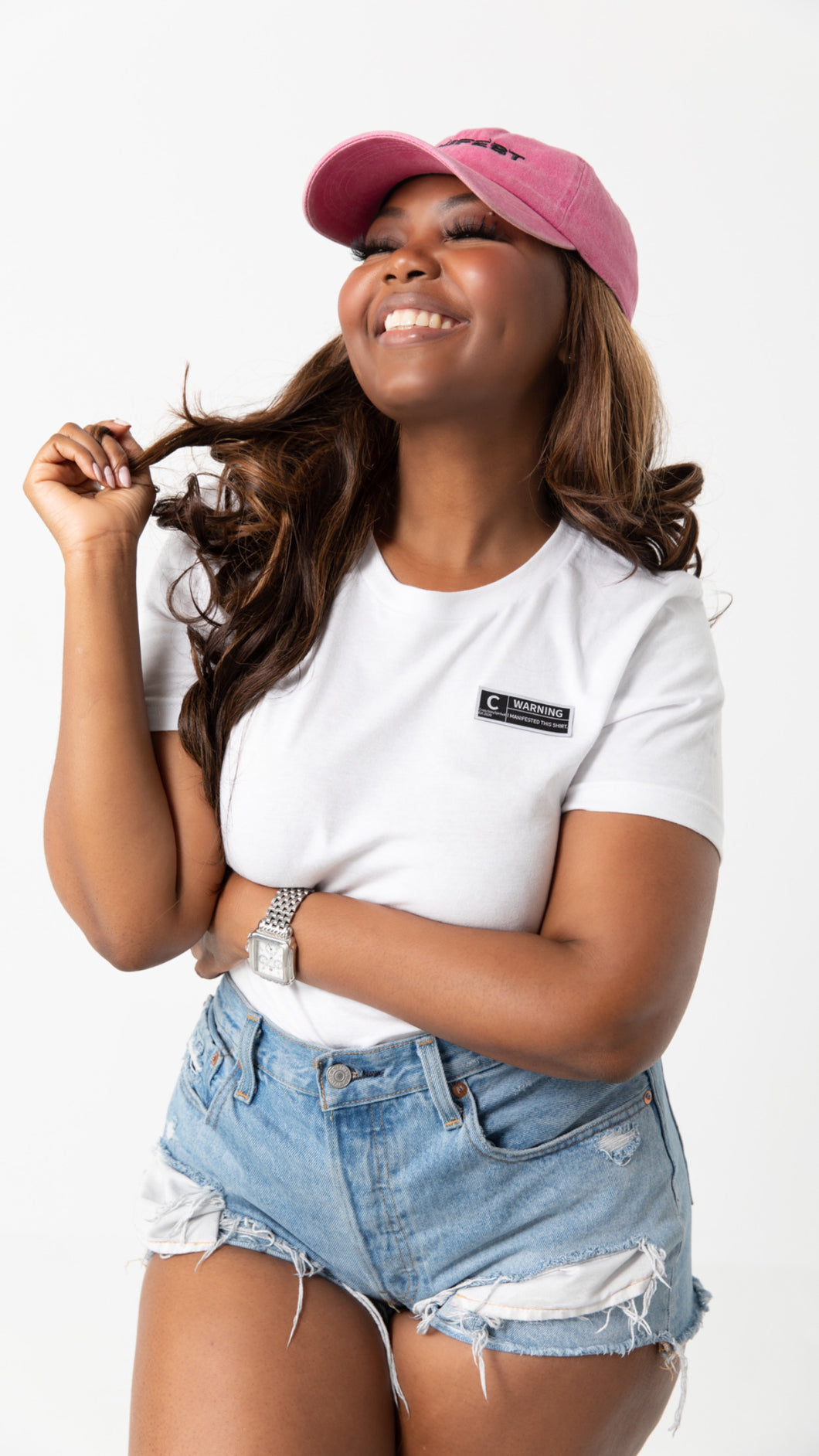 I Manifested This Shirt: White