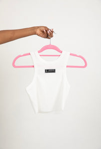 I Manifested This Shirt: White Tank